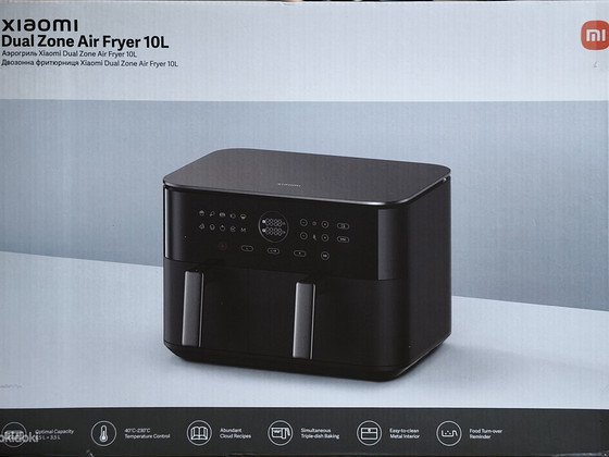Xiaomi dual zone air fryer 10l
