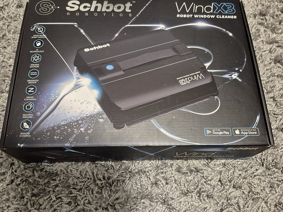 Müüa Schbot Wind X3 2025 aknapesurobot – Must