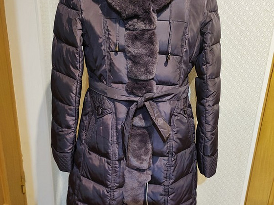 Новое зимнее пальто S/M.
