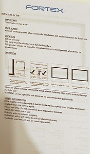 LED valguslaud Fortex LP-0650-01 (A2, 400×600 mm) (9 foto / 9)