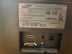 Продается 24' монитор Samsung (2 фото из 2)
