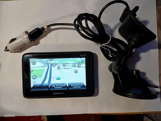 TOMTOM GO Live uute kaartidega+kiiruskaamerad