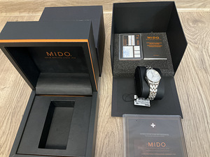 Mido Belluna Automatic White с бриллиантами, НОВЫЕ!! (2 фото из 3)
