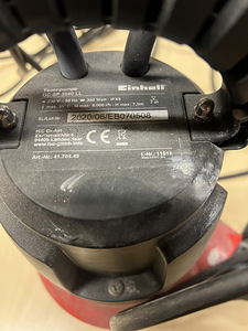Einhell GC-SP 3580 LL — дренажный погружной насос (3 фото из 3)