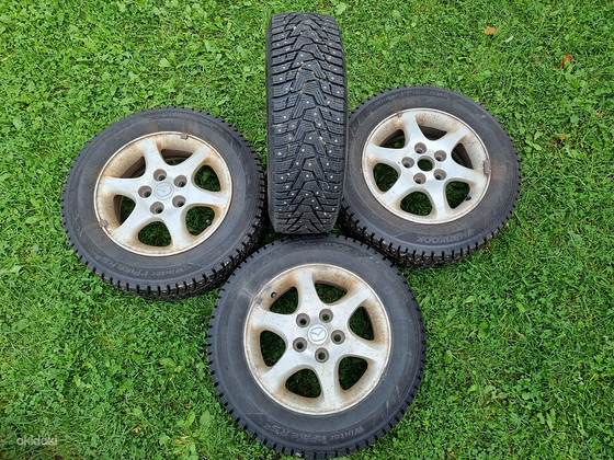 Шипованные шины Hankook Winter I*Pike RS2 W429 195/65R15 на дисках