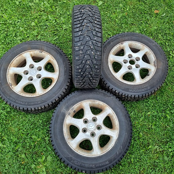 Шипованные шины Hankook Winter I*Pike RS2 W429 195/65R15 на дисках