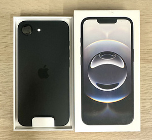 Apple iPhone 16e Black 128GB uus, pakendis. Garantii 12.2026 (2 foto / 5)