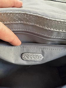 Nahast Ecco crossbody kott (3 foto / 9)