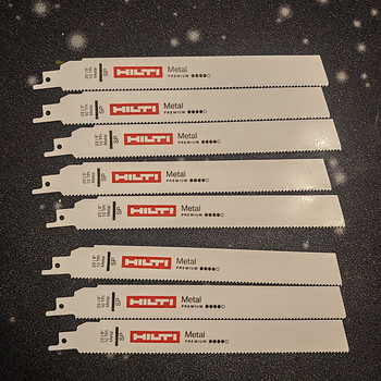 HILTI пилки для сабельной пилы 10 шт. Новые!!!