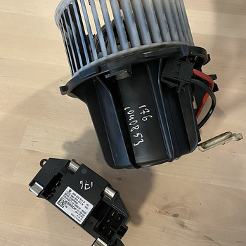 Audi B8 (2007-2012) Salongi Reostaat ja RHD Ventilaator (A4,