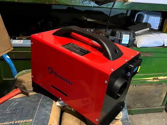 Diiselpuhur 8kw adapteriga - Дизельный обогреватель 8 кВт с