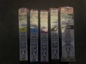 Canon CLI-581 tindi kassettid (1 foto / 1)