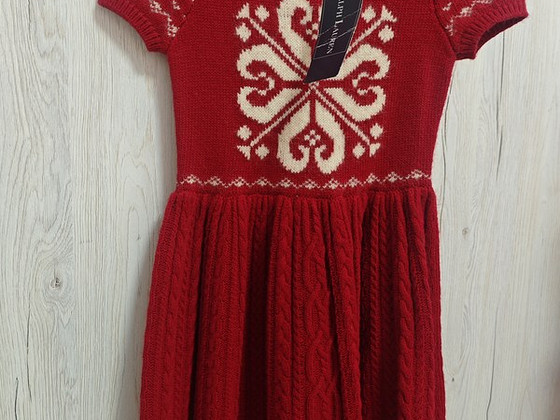 Новое шерстяное платье Ralph Lauren, возраст - 4 года