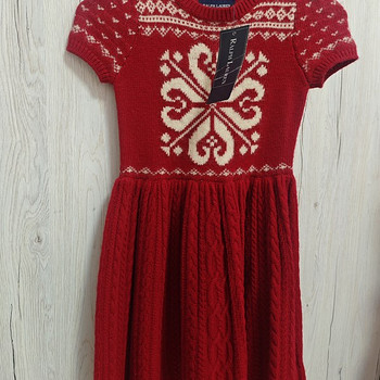 Новое шерстяное платье Ralph Lauren, возраст - 4 года