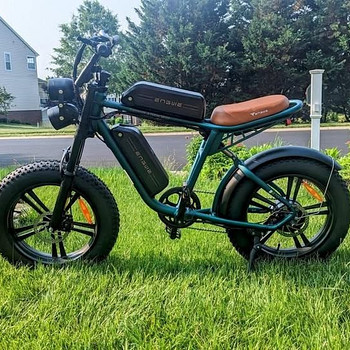 Electric bike Engwe M20 1000W for rent - powerful and comfor