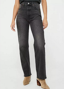 Levis Ribcage Straight teksad, W24L32 (1 foto / 5)