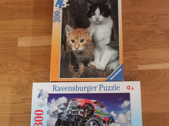 2 пазла Ravensburger по 300 деталей