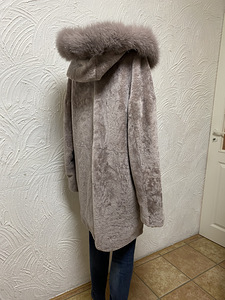 Mouton kapuutsiga, rebaseäärisega L-XL (4 foto / 10)