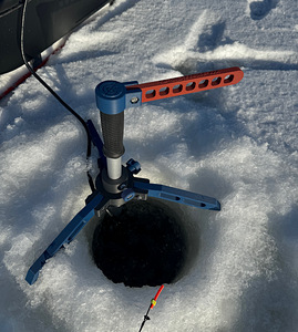 Live anduri kolmjalg, rotaator jääpüügiks Lowrance, Garmin (8 foto / 10)