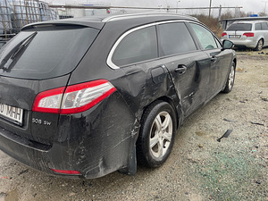 PEUGEOT 508 1,6 BENSIIN 115 KWT, VARUOSAD (4 foto / 10)