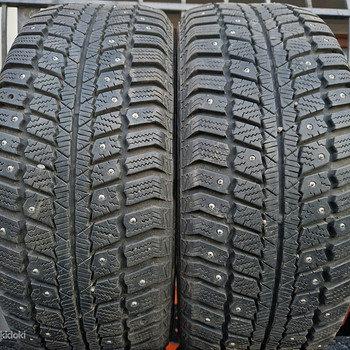 R16 зимние шины 205/55/16 - 7.5мм - 99% шипы - установка