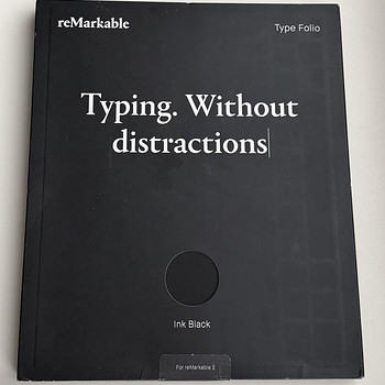 ReMarkable 2 Type Folio Keyboard – (Ink Black)