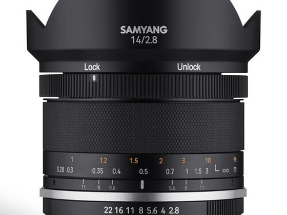 Objektiiv Samyang MF 14mm F/2.8 MK2 f/2.8-22
