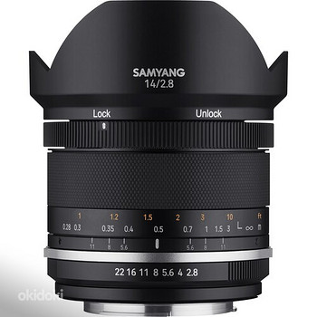 Objektiiv Samyang MF 14mm F/2.8 MK2 f/2.8-22