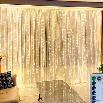3*3m LED kardin jõulutuled peotuled relax ambient light