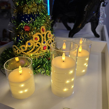 LED küünlad 3tk komplekt puldiga erinevate töörežiimidega
