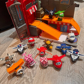 Super Wings Super Wings lennukite figuurid + maja