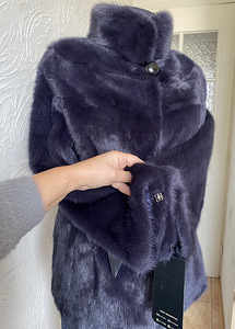 Норковая шуба полушубок куртка из норки 36-38 (3 фото из 10)