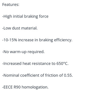 Тормозные колодки BMW x5 f15 esi (5 фото из 5)