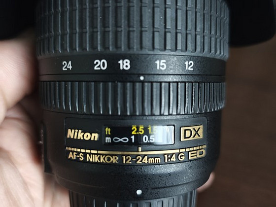 Nikkor DX AF-S 12 - 24 f\4 G IF-ED AF objektiiv