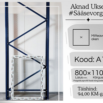 PLASTIKAKNAD 800×1100 (№ A12) KINNINE AKEN