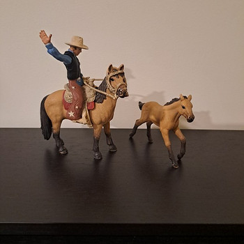 Пони Schleich, снаряжение и всадник
