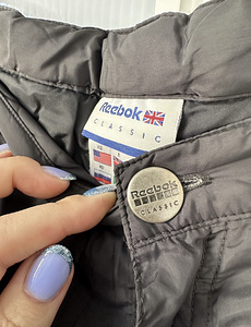Зимние брюки Reebok спортивные болоневые штаны / talvepüksi (1 фото из 6)