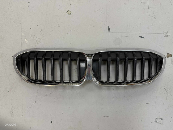 Решетка BMW G20 (2018-2022) (синяя). Хром