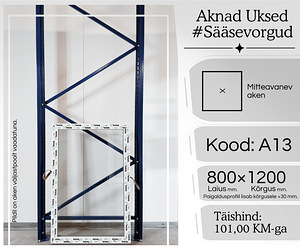 PLASTIKAKNAD 800×1200 (№ A13) KINNINE AKEN (1 foto / 9)