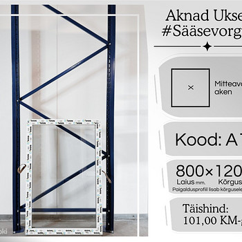 PLASTIKAKNAD 800×1200 (№ A13) KINNINE AKEN