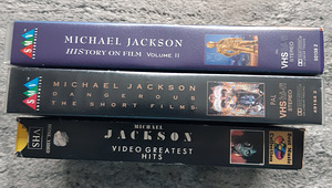 Vhs видеокассеты M. Jackson (1 фото из 4)