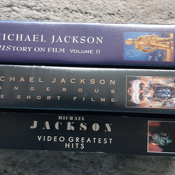 Vhs videokassetid M. Jackson