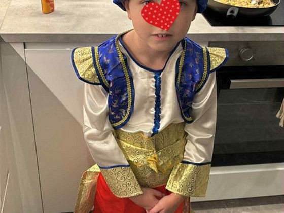 Новогодний костюм аладина размер 122