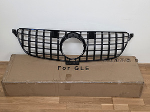 MERSEDES BENZ GLE W166 2016-2019 GTR STYLE FRONT GRILLE (2 foto / 2)