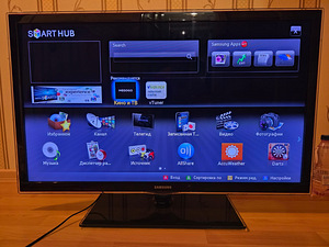 Телевизор Samsung 40” + Blu-ray 3D проигрыватель (1 фото из 4)