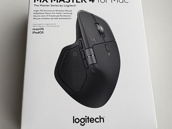 Logitech MX Master 4 for Mac , Space Black