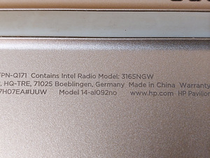 HP Pavilion 14-al092no (ENERGY STAR) (9 foto / 9)