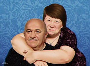 Tellimuse järgi joonistus - parim kingitus igaks tähtpäevaks (3 foto / 5)