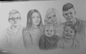 Tellimuse järgi joonistus - parim kingitus igaks tähtpäevaks (5 foto / 5)