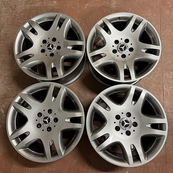 17" Mercedes-Benz originaalveljed 5x112 (nagu uued)